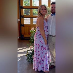 Lulus floral Maxi Dress